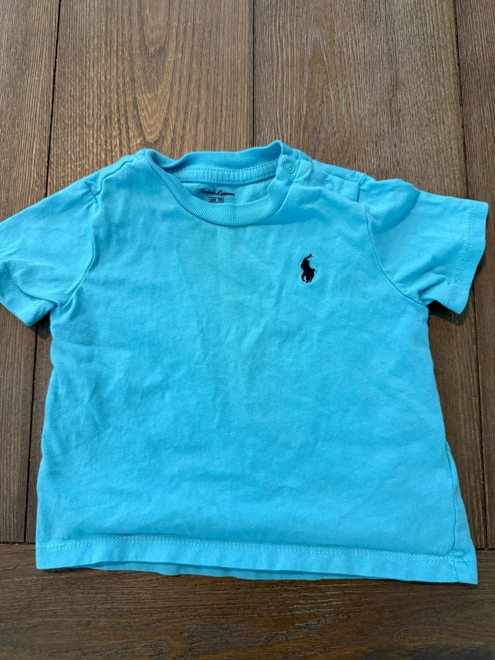 Ralph Lauren Boys 3-Piece Shirt Bundle Polo Bear Camo Blue